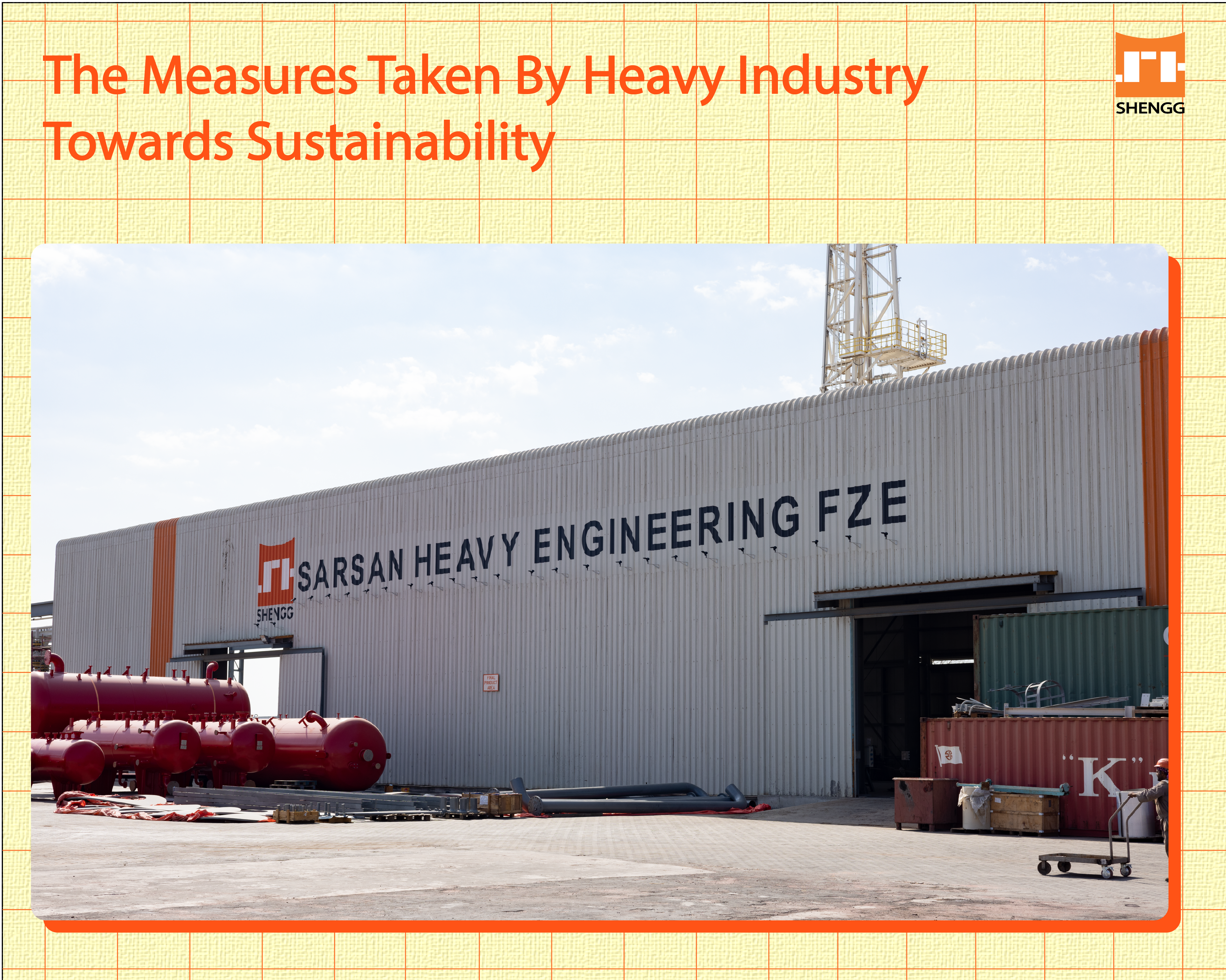The measures taken by heavy industry towards sustainability